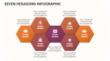 Seven Hexagons Infographic - Slide 1