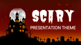 Scary Presentation Theme - Slide 1
