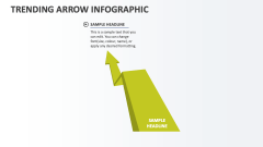 Trending Arrow Infographic - Slide 1