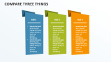 Compare Three Things - Slide 1