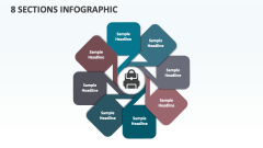 8 Sections Infographic - Slide 1