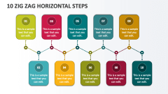 10 Zig Zag Horizontal Steps - Slide 1