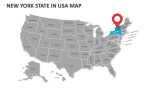 New York State Map - Slide 3