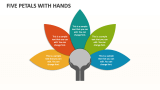 Five Petals with Hands - Slide 1