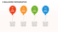 4 Balloons Infographic - Slide 1