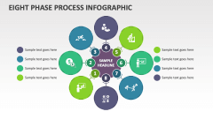 Eight Phase Process Infographic - Slide 1