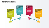 4 Steps Timeline - Slide 1