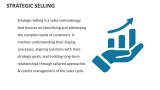 Strategic Selling - Slide 2