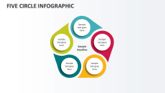 Five Circle Infographic - Slide 1