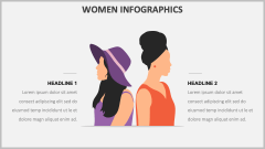 Women Infographics - Slide 1