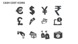 Cash Cost Icons - Slide 12