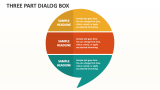 Three Part Dialog Box - Slide 1
