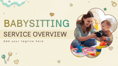 Babysitting Service Overview - Slide 1