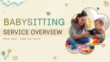 Babysitting Service Overview - Slide 1