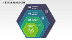 4 Stage Hexagons - Slide 1