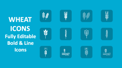 Wheat Icons - Slide 1