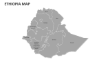 Ethiopia map - Slide 2
