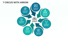 7 Circles with Arrow - Slide 1