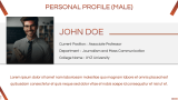 College Faculty Profile - Slide 3