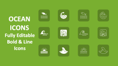 Ocean Icons - Slide 1