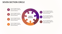Seven Section Circle - Slide 1