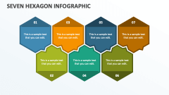 Seven Hexagon Infographic - Slide 1