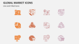 Global Market Icons - Slide 1