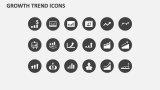 Growth Trend Icons - Slide 2