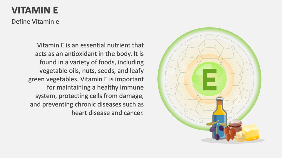 Vitamin E PowerPoint and Google Slides Template PPT Slides