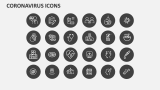 Coronavirus Icons - Slide 4