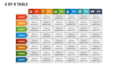 6 By 8 Table - Slide 1