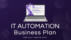 IT Automation Business Plan - Slide 1
