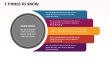 5 Things to Know - Slide 1
