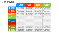4 By 8 Table - Slide 1