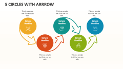 5 Circles with Arrrow - Slide 1