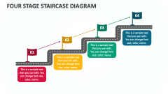 Four Stage Staircase Diagram - Slide 1