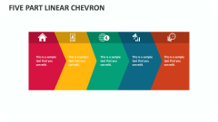 Five Part Linear Chevron - Slide 1
