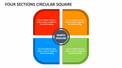 Four Sections Circular Square - Slide 1