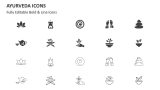 Ayurveda Icons - Slide 2