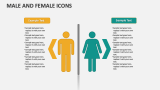 Male and Female Icons - Slide 3