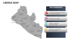 Liberia map - Slide 7