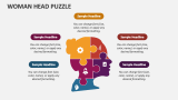 Woman Head Puzzle - Slide 2