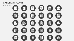 Checklist Icons - Slide 1