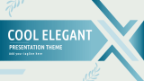 Cool Elegant Theme - Slide 1