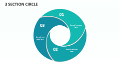 3 Section Circle - Slide 1