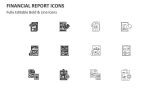 Financial Report Icons - Slide 2