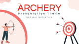 Archery Presentation Theme - Slide 1