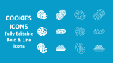 Cookies Icons - Slide 1