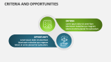 Criteria and Opportunities - Slide 2