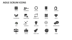 Agile SCRUM Icons - Slide 1